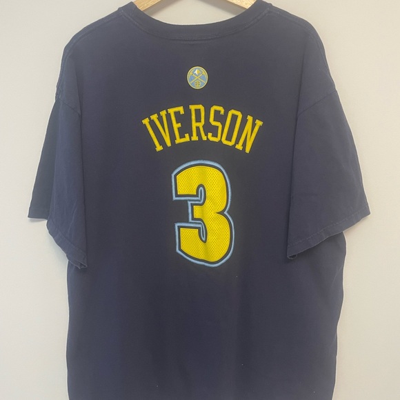 Adidas Kids Navy Blue Nuggets Jersey - Picture 2 of 3